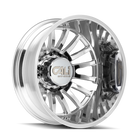 Cali Off-Road 9110D Summit Dually 22x8.25 / 8x200 BP / -232mm Offset / 142mm Hub Polished Wheel