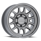 Raceline 958T Rogue 17x9in / 5X127 BP / -12mm Offset / 78.1mm Bore - Matte Titanium