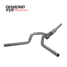 Diamond Eye KIT 4in Catback DUAL SS: 2004.5-2007.5 DODGE CUMMINS 600
