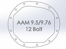 aFe Street Series Rear Differential Cover Raw 14-19 Chevrolet Silverado V8 4.3L / 5.3L / 6.2L