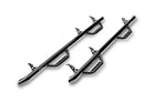 N-Fab Nerf Step 16-17 Toyota Tacoma Double Cab - Gloss Black - Cab Length - 2in