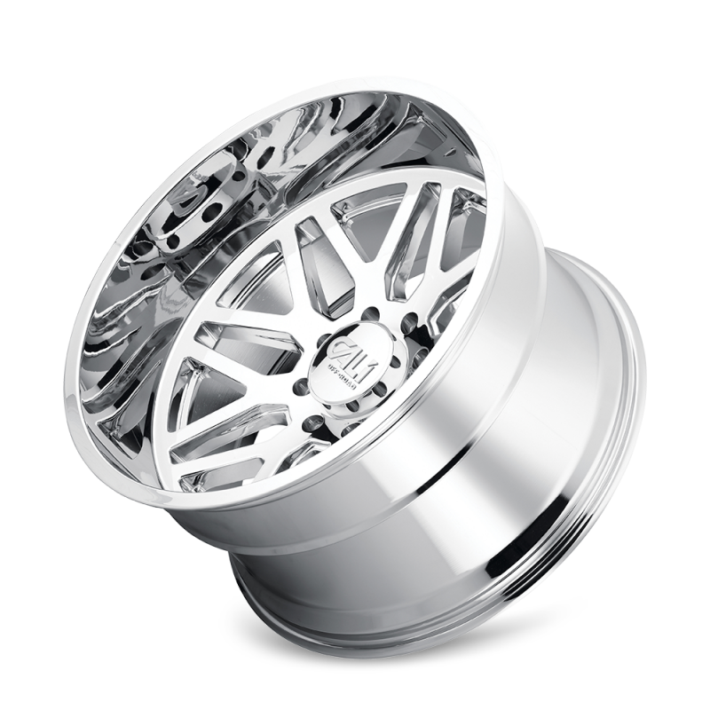 Cali Off-Road 9115 Invader 22x12 / 6x139.7 BP / -51mm Offset / 106.1mm Hub Chrome Wheel