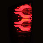 AlphaRex 16-21 Toyota Tacoma LUXX LED Taillights Blk/Red w/Activ Light/Seq Signal