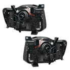 Oracle Lighting 02-04 Nissan Xterra SE Pre-Assembled LED Halo Headlights -Red