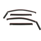 Westin 2016-2018 Nissan Titan XD/Titan In-Channel Wind Deflector 4pc - Smoke