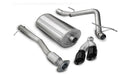 Corsa 10-10 GMC Sierra Denali 6.2L V8 3in Cat-Back Single Side w Twin 4in Black Pro-Series T