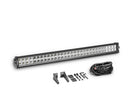 Go Rhino Xplor Bright Series Dbl Row LED Light Bar (Side/Track Mount) 31.5in. - Blk