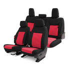 Covercraft 21-24 Ford Expedition Endura PrecisionFit Custom Second Row Seat Covers - Red/Black
