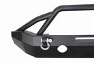 Fishbone Offroad 07-18 Jeep Wrangler JK Full Width Front Winch Bumper - Black Powdercoat