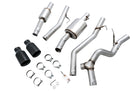 AWE Tuning 20-21 Jeep Gladiator JT 3.6L Tread Edition Cat-Back Dual Exhaust - Diamond Black Tip