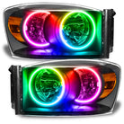 Oracle 07-08 Dodge Ram SMD HL - Black - ColorSHIFT w/o Controller