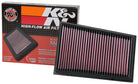 K&N 07-11 Nissan 1.125in H x 9.063in L x 6.438in W Replacement Air Filter