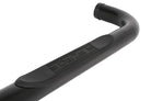 Dee Zee 14-19 Chevrolet Silverado Tubes - 3In Round Black Steel ExtCab