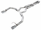 AWE 2024 Ford Mustang GT Fastback S650 RWD Track Edition Cat-Back Exhaust w/ Dual Chrome Silver Tips