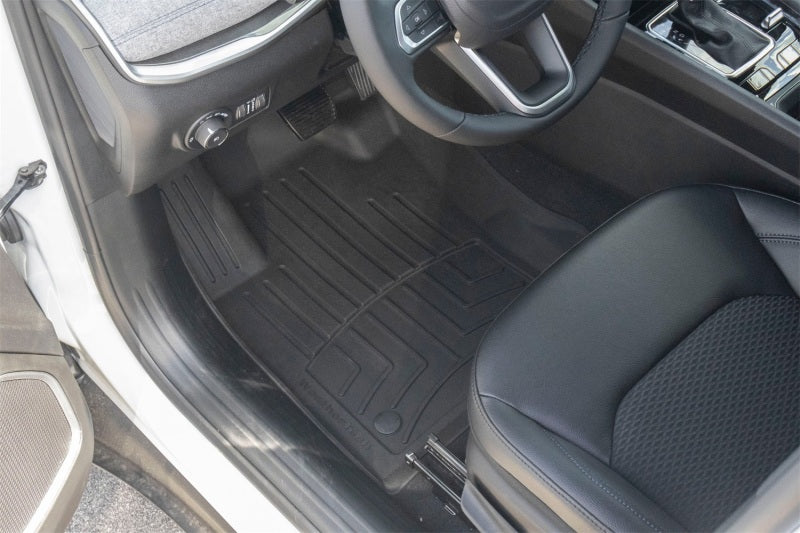WeatherTech 17-25 Jeep Compass Front FloorLiner HP - Black