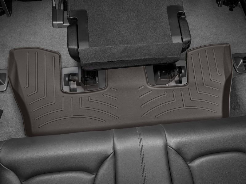 WeatherTech 2017+ Audi Q7 Rear FloorLiner - Cocoa