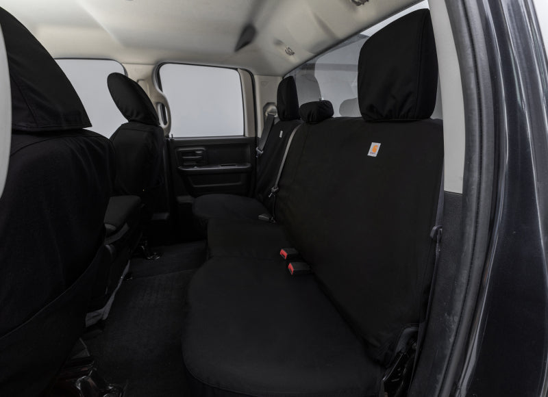 Covercraft 10-13 Chevrolet Express Carhartt Super Dux SeatSaver Custom Front Row Seat Covers - Black
