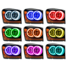 Oracle 04-06 Dodge Durango SMD HL - Black - ColorSHIFT w/o Controller