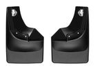 WeatherTech 2019+ Chevrolet Silverado 1500 Crew Cab No Drill MudFlaps - Black