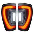 Oracle 19-23 GMC Sierra Black Series Flush Style LED Tail Lights - Factory Halogen