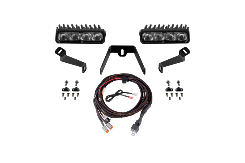 Diode Dynamics 2015-2017 Subaru WRX SS6 Pro LED Kit White Fog 6000K