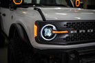 DV8 Offroad 2021-2025 Ford Bronco Black Headlights