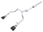 AWE Tuning 4th Gen GM 1500 5.3L 0FG Cat-Back Split Rear Exit (w/ Bumper Cutouts) - Quad Diamond Tips