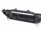 Fishbone Offroad Cherokee XJ Front Winch Bumper W/Grille Guard Bullhead Steel - Blk Txtrd Pwdrcoat