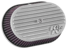 K&N Street Metal Intake System Side Draft Dyna/Softail Silver Intake System-Harley-Davidson