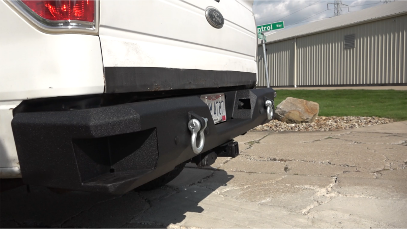 Fishbone Offroad 09-14 Ford F150 Rear Bumper - Black