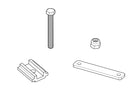 Thule Adapter Kit - Mounts Tepui Rooftop Tents to TracRac/Xsporter Truck and Vans Racks - Black