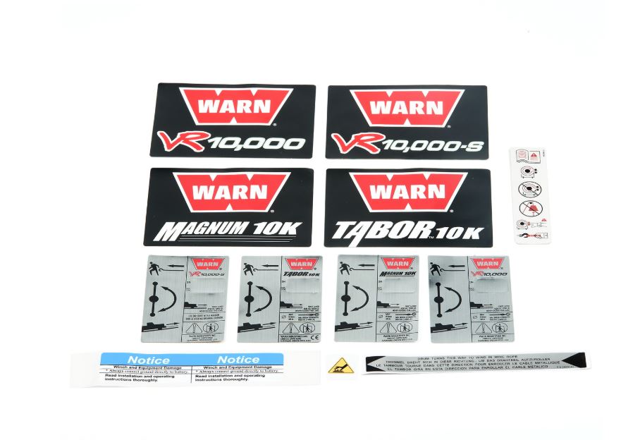 WARN Label Kit - 92066