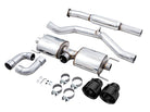 AWE Tuning Subaru BRZ/ Toyota GR86/ Toyota 86 Touring Edition Cat-Back Exhaust- Diamond Black Tips