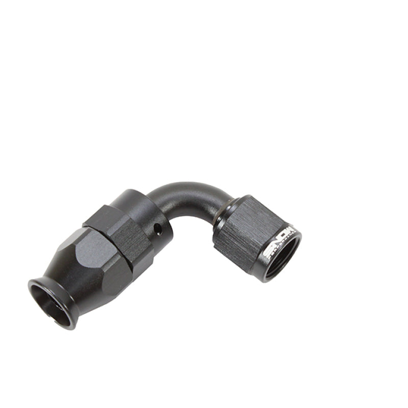 Snow Performance 12 AN 90 Degree PTFE Hose End (Black)