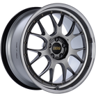 BBS LM-R 20x9.5 5x114.3 ET40 CB66 Diamond Black Center Diamond Cut Lip Wheel