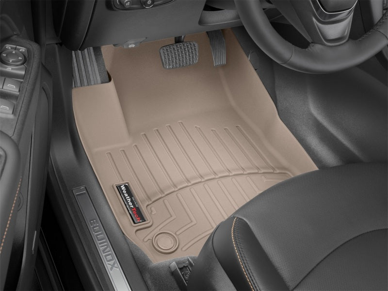 WeatherTech 2019+ Hyundai Santa Fe Front FloorLiner - Tan