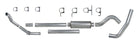 Diamond Eye KIT 4in Turbo Back Single AL: 94-97 FORD 7.3L F250/F350 PWRSTROKE NFS W/ CARB EQUIV STDS