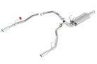 Borla 09-13 Dodge RAM 1500 5.7L CC/SB w/Fact Sngl Exhaust C/B 3x2.5in Single Round Rolled Split Rear
