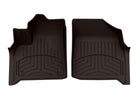 WeatherTech 2018+ Chevrolet Traverse (w/Bench 2nd Row) Front FloorLiner HP - Cocoa