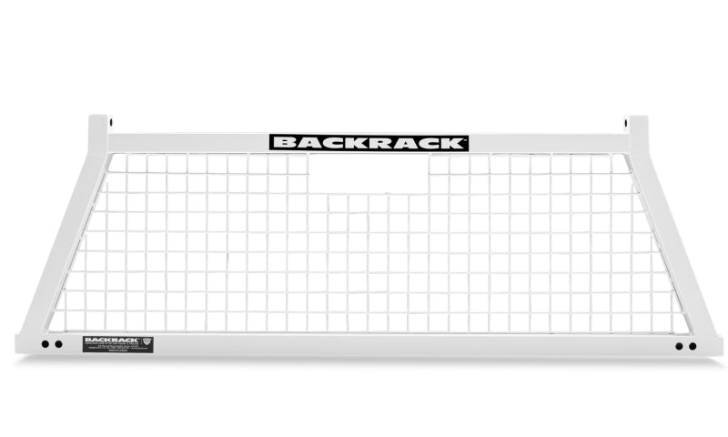 BackRack 99-23 Ford F-250/350 SD / 99-20 F-450 SD Safety Rack Frame ONLY (Req. HW) - White