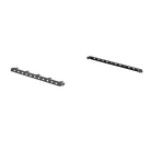Road Armor TRECK Dual Upper 5-1/2-6ft Bed Accessory Rail & 5-Light Mounts - Tex Blk (Pair)
