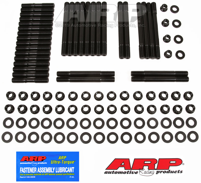 ARP SB Chevy Bowtie w/Brodix 12 Weldtech Head Bolt Kit