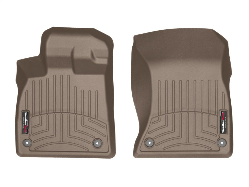 WeatherTech 2018+ Audi Q5 Front FloorLiner - Tan