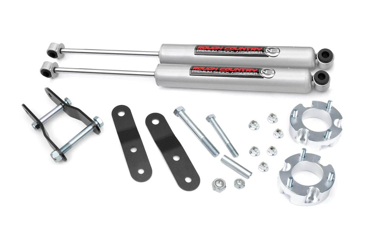 Rough Country  2.5 Inch Lift Kit | Toyota Tacoma 2WD/4WD (1995-2004)