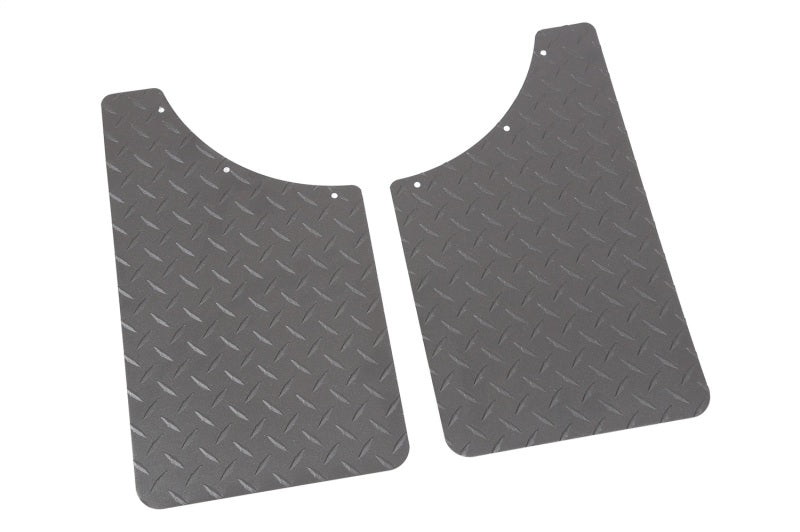 Dee Zee Universal Flaps Brite-Tread Universal 11x19 Notched (Txt Blk)