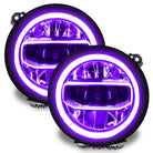 Oracle Jeep Wrangler JL/JT RGB+W Headlight DRL Kit - ColorSHIFT w/ Simple Controller