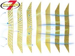 aFe ProHDuty Air Filters OER PG7 A/F HD PG7 RC: 9-3/8OD x 5-3/8ID x 11H