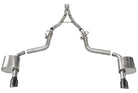 Corsa 2015-2023 Charger SRT/Hellcat/Redeye 2.75in Valved Catback DRE w/ Single 4.5in Blk PVD Tips