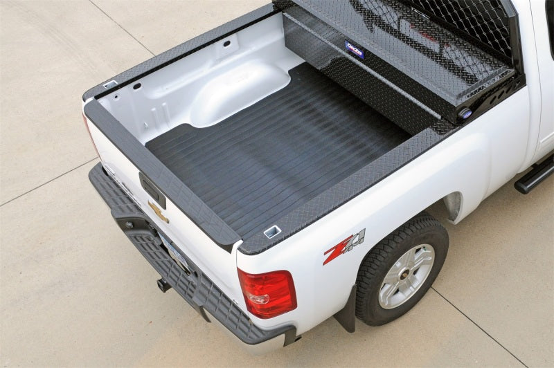 Dee Zee 19-23 Chevrolet Silverado Heavyweight Bed Mat - Custom Fit 8Ft Bed (Lined Pattern)