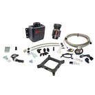 Snow Performance 4150 Flange Gas Stage 1 Naturally Aspirated Water Inj Kit (SS Braided 4AN Fittings)